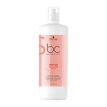 SCHWARZKOPF - BC BONACURE_BC Bonacure Peptide Repair Rescue Deep Nourishing Micellar Shampoo 1L_Cosmetic World